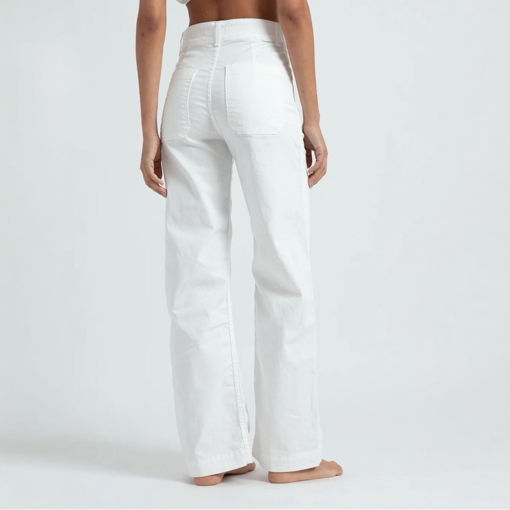 ASKK NY Sailor Twill Pants White - Picture 2 of 14
